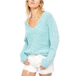 Free People Bright Lights Oversized Sweater